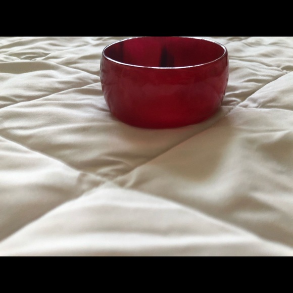 red bone horn chunky bangle bracelet boho - Picture 4 of 6